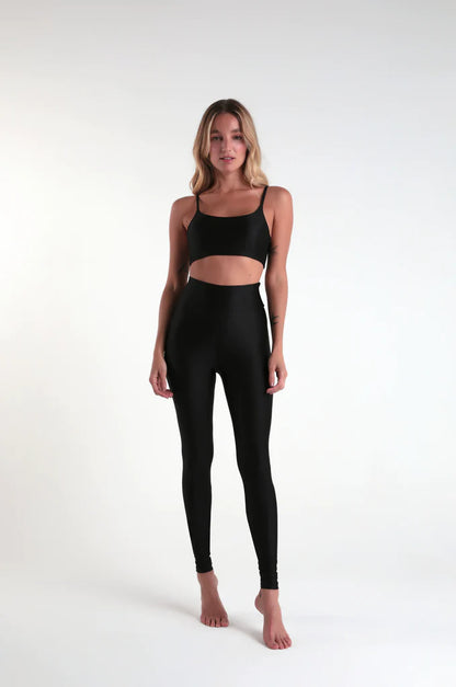 High Black Leggings - Melt